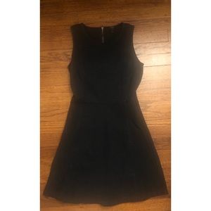 J.Crew Black Knit Princess Sean Dress